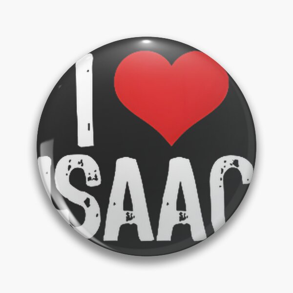 Item preview, I Love Isaac Cute and Simple Typography Design designed and sold by gioeditsandcrap.