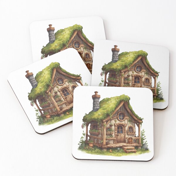 Item preview, Cozy Mossy Woodland Cottage with Porch designed and sold by takeng07.