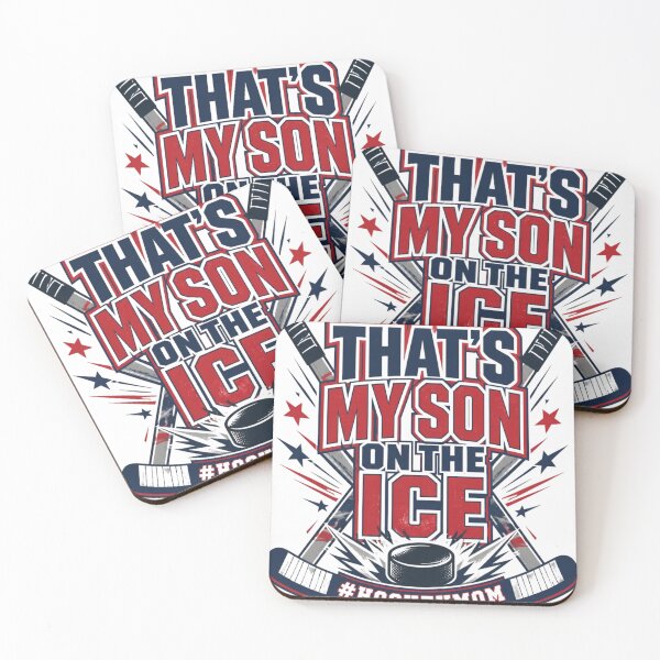 Item preview, Hockey Mom That's My Son On The Ice designed and sold by Mnyus shop.