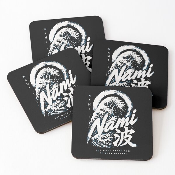 Artikelvorschau, Nami The Wave Never Asks - Breaking Wave Enso Brush Script entworfen und verkauft von WAVE-JP.