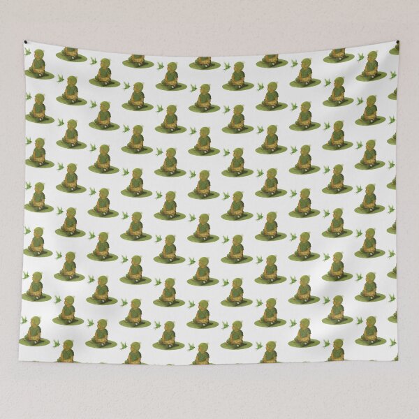 Item preview, Pixie's Lullaby with a Gentle Bird Illustration designed and sold by galdisegniart.