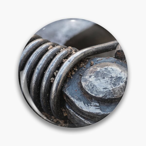 Item preview, Weathered Steel Animal Trap Still Holding Tension designed and sold by ASSEMBLE WONDER.