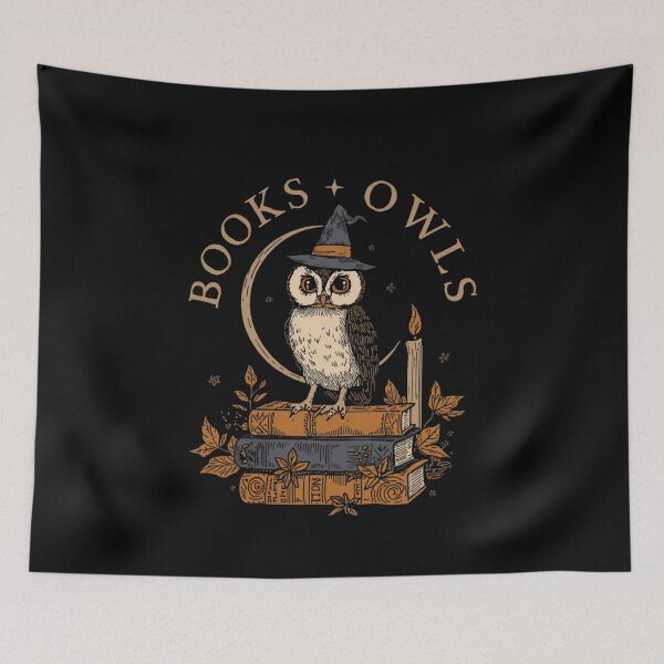 Item preview, Owl Book Lover Halloween designed and sold by ChicTrendz.