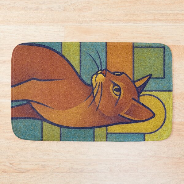 Item preview, Abyssinian Cat Painting – Elegant Feline Portrait designed and sold by GalleryKauffeld.