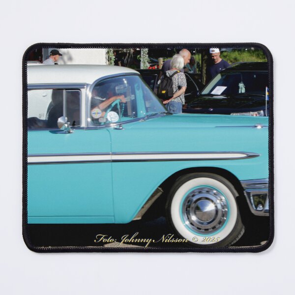 Item preview, Retro Turquoise Classic - Vintage Car designed and sold by Johnny Nilsson Photo Art.