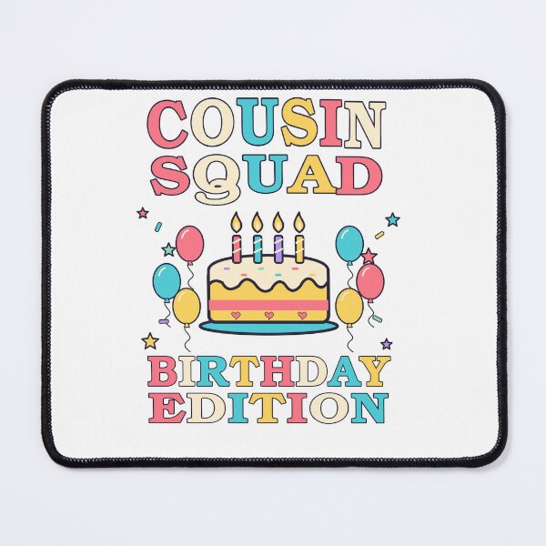Item preview, Retro Birthday Squad - Cousin Squad Birthday designed and sold by narinzoon.