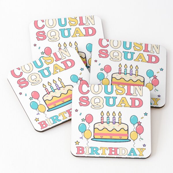 Item preview, Retro Birthday Squad - Cousin Squad Birthday designed and sold by narinzoon.