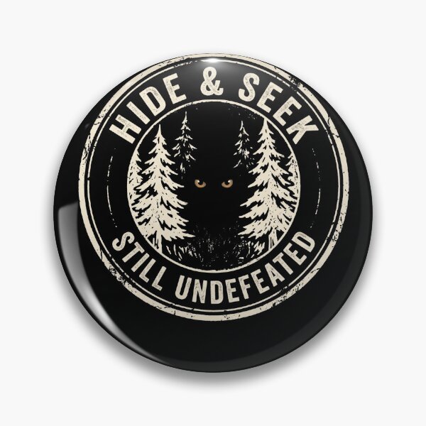 Item preview, Hide & Seek Still Undefeated Bigfoot Sasquatch Legend Believer designed and sold by FolkGraphics.