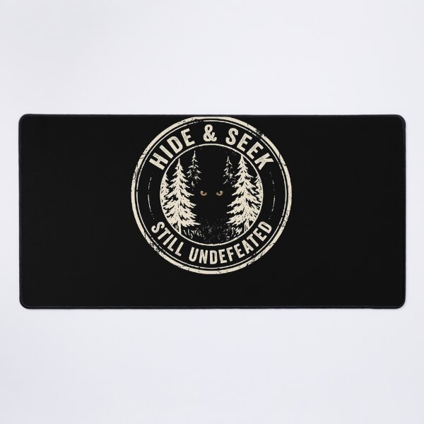 Item preview, Hide & Seek Still Undefeated Bigfoot Sasquatch Legend Believer designed and sold by FolkGraphics.