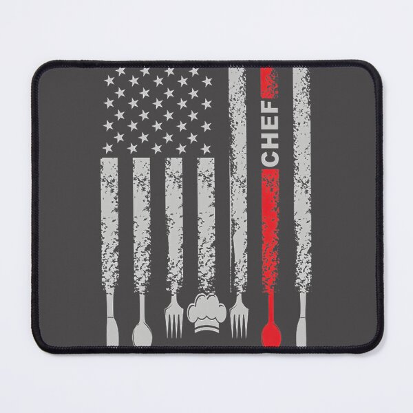 Item preview, USA Proud Chef Cooking Culinary Kitchen Chef Apparel Design designed and sold by fraolaia.