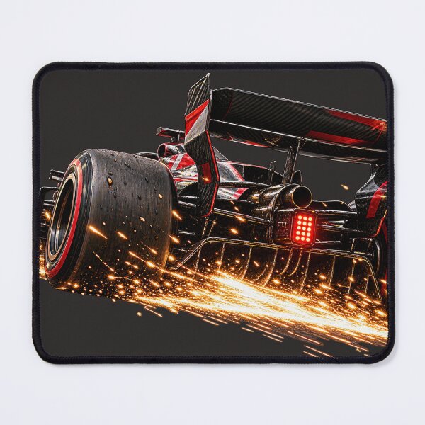 Item preview, Formula One Racing Car Sparks – High Speed Motorsport Sticker – Racing Fan Gift designed and sold by Infinite Images.