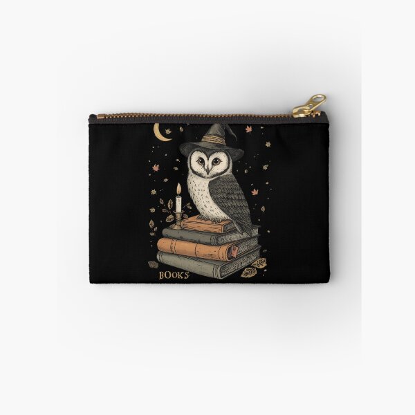 Item preview, Gothic Book Lover Halloween Owl designed and sold by ChicTrendz.