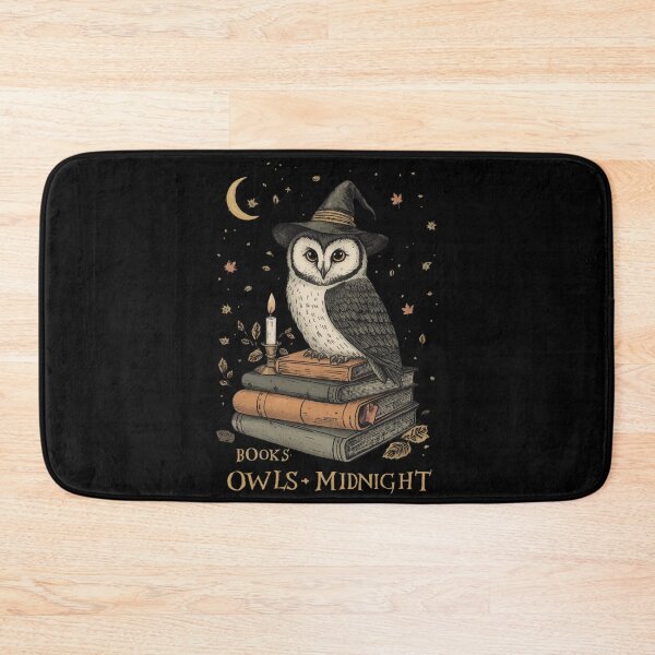 Item preview, Gothic Book Lover Halloween Owl designed and sold by ChicTrendz.