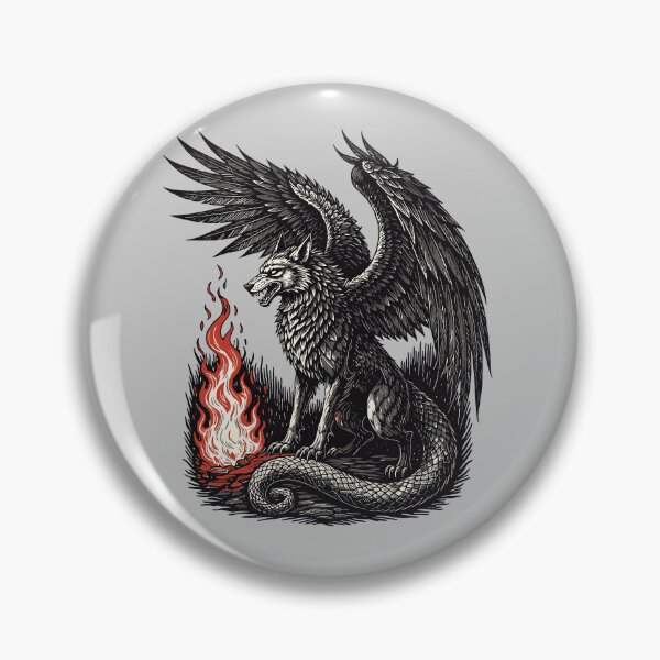 Item preview, Marchosias Winged Wolf Unleashed designed and sold by taiche.