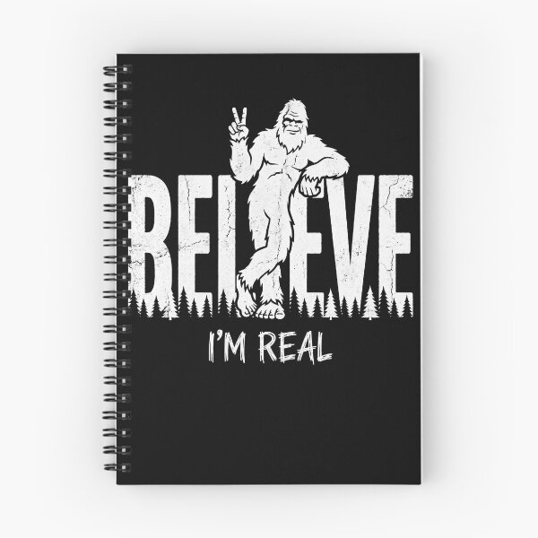 Item preview, Bigfoot cree que soy un críptido real, creyente del Sasquatch designed and sold by FolkGraphics.