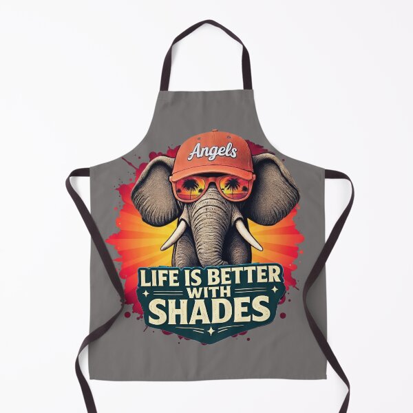 Item preview, Life Is Better With Shades — Cool Elephant Angels Sunset Design designed and sold by Jen.Lou.