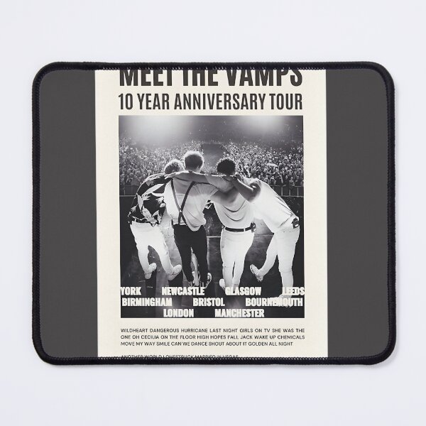 Item preview, Meet The Vamps Year Anniversary Tour Concert Design designed and sold by brainbrand.