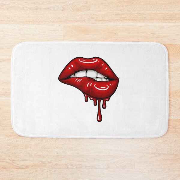 Item preview, Dripping Red Lips Pop Art designed and sold by MAXIZPRINT.