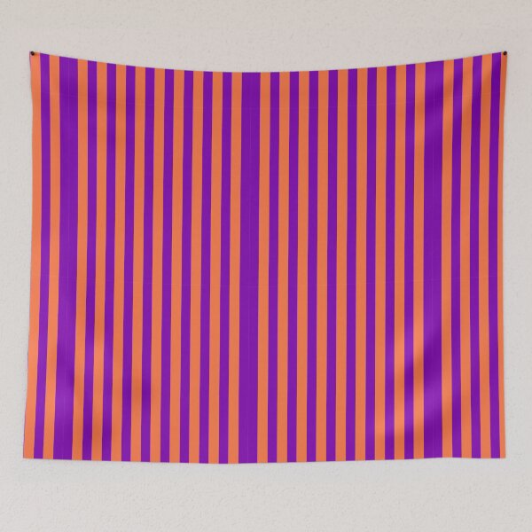 Artikelvorschau, Orange und violette Streifen entworfen und verkauft von KajalGulgulia.