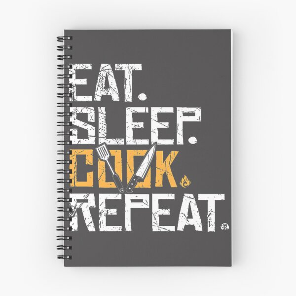 Item preview, Eat Sleep Cook Repeat - Funny Cooking Lifestyle Design designed and sold by fraolaia.