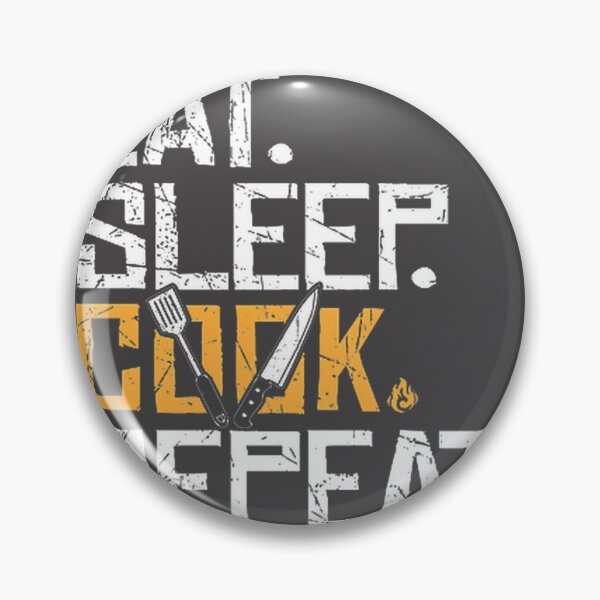 Item preview, Eat Sleep Cook Repeat - Funny Cooking Lifestyle Design designed and sold by fraolaia.