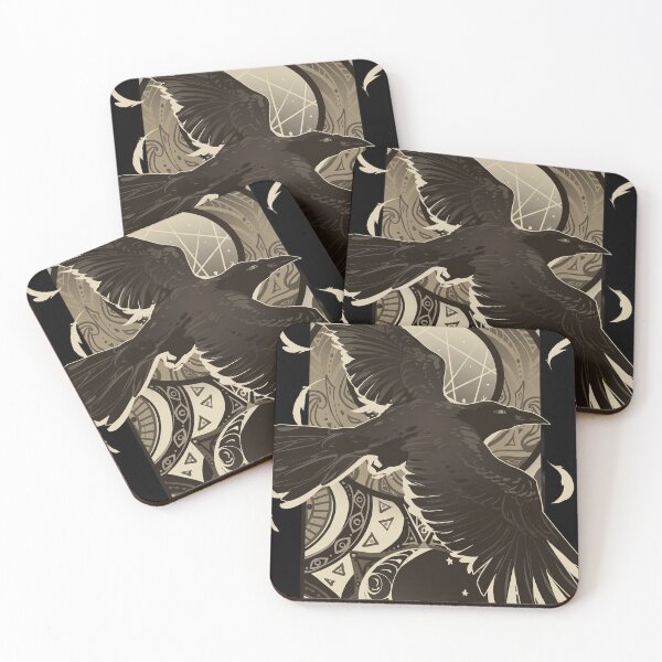 Item preview, Crow Black Art designed and sold by kajajume.