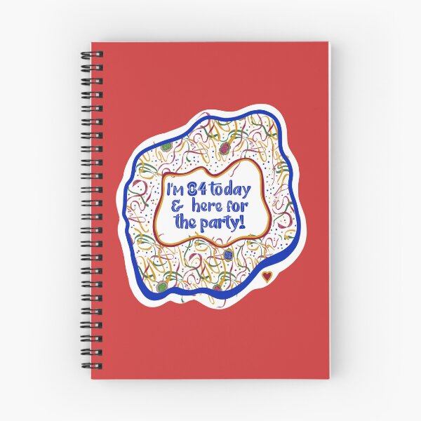 Item preview, I’m 84 Today & here for the party! designed and sold by MayCartPrintArt.