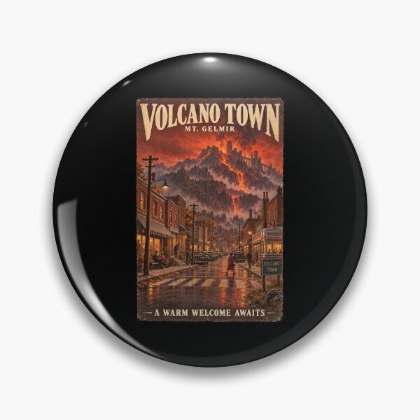 Item preview, Volcano Town Mt. Gelmir – A Warm Welcome Awaits designed and sold by ChickenFund.