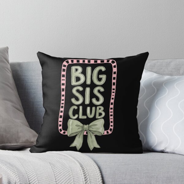 Item preview, Big Sis Club Older Sister Sibling Sisterhood Family designed and sold by FolkGraphics.