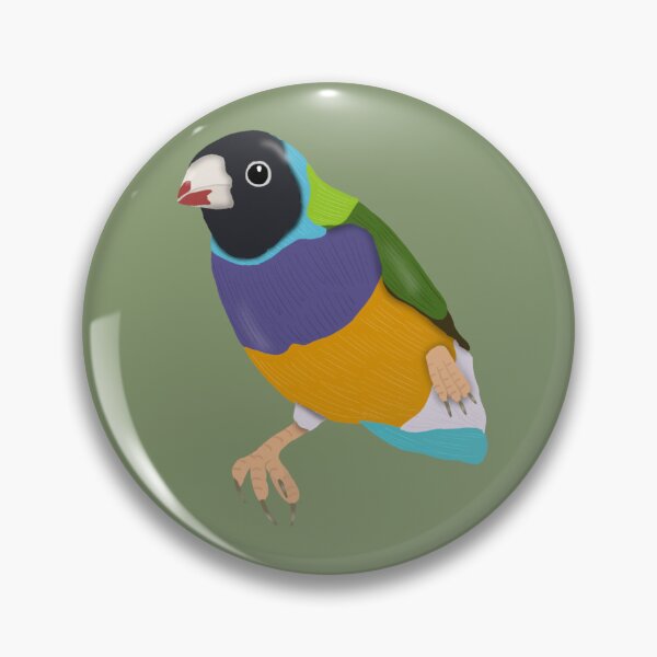 Item preview, Black Headed Gouldian Finch designed and sold by BDBirds.