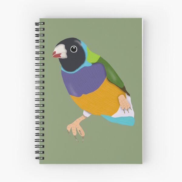 Item preview, Black Headed Gouldian Finch designed and sold by BDBirds.