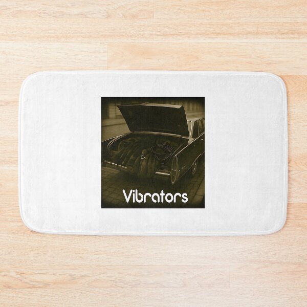 Aperçu de l'œuvre Le groupe de punk rock The Vibrators Whips and Furs au design rétro créée et vendue par drunkdevil.