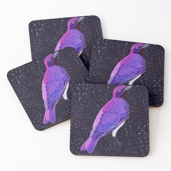 Artikelvorschau, Violettrückenstar und Brombeeren entworfen und verkauft von BDBirds.