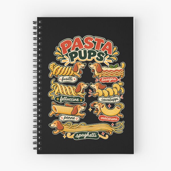 Item preview, Pasta Pups Dachshund Dogs Pasta Types Yellow Green designed and sold by bootycatclube.