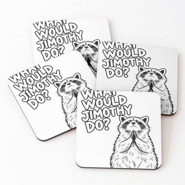 Item preview, Jimothy raccoon funny meme designed and sold by ViolettaGlass.
