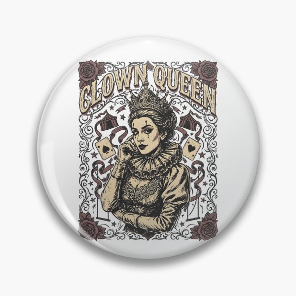 Item preview, Clown Queen Clowngirl Clown designed and sold by MooonTees.