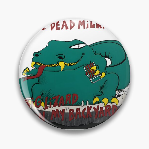 Item preview, Dead Milkmen Big Lizard Graphic Design with Retro Punk Style designed and sold by DEE2A.