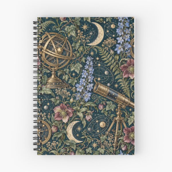 Item preview, Dark Academia - Victorian Astronomy Garden at Night designed and sold by Lichtisign.