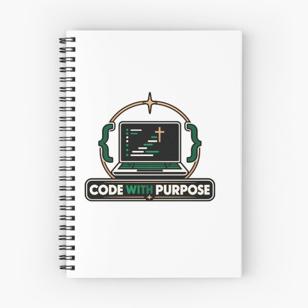 Item preview, Code With Purpose Christian Software Developer Design designed and sold by Intensegd.