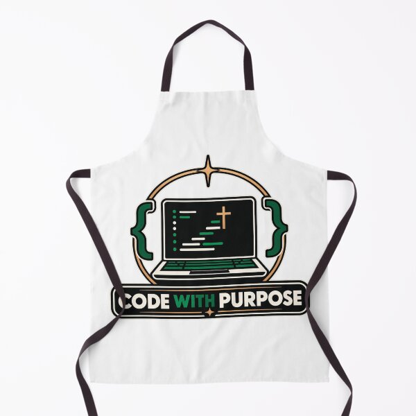 Item preview, Code With Purpose Christian Software Developer Design designed and sold by Intensegd.