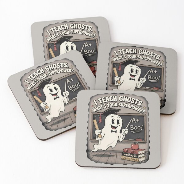 Item preview, I Teach Ghosts – Spooky Halloween Teacher Classroom designed and sold by Art-Arcade6.