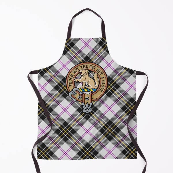 Item preview, Clan MacPherson Crest over Dress Tartan designed and sold by sifis.