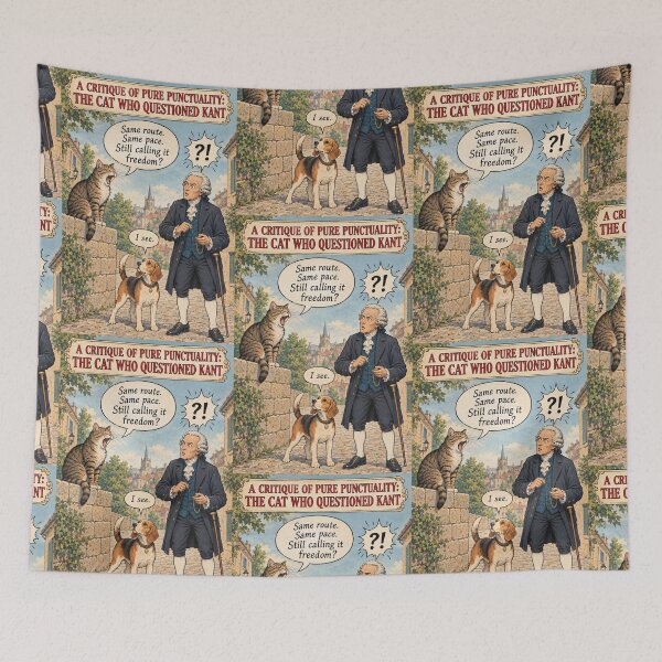 Item preview, Kant, el gato, la filosofía divertida y el arte: una crítica a la puntualidad pura: el gato que cuestionó a Kant. designed and sold by SammyMorry.