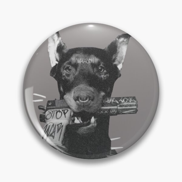 Item preview, Dog with a gun designed and sold by Basado.