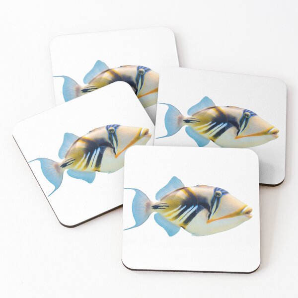 Item preview, Picasso Triggerfish – Vivid Hawaiian Reef Portrait designed and sold by Helt-enkelt.