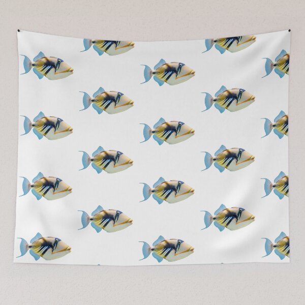 Item preview, Picasso Triggerfish – Vivid Hawaiian Reef Portrait designed and sold by Helt-enkelt.