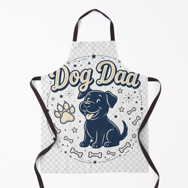 Item preview, Dog Dad Cute Retro Dog Paw Print T-Shirt designed and sold by EverydayBadge.