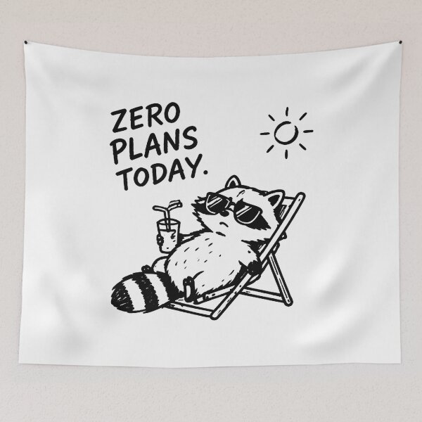 Item preview, Unbothered Raccoon funny meme designed and sold by ViolettaGlass.