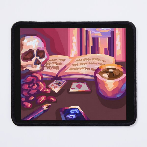 Item preview, Gothic Study Still Life with Skull and Cards designed and sold by Baby-Care.