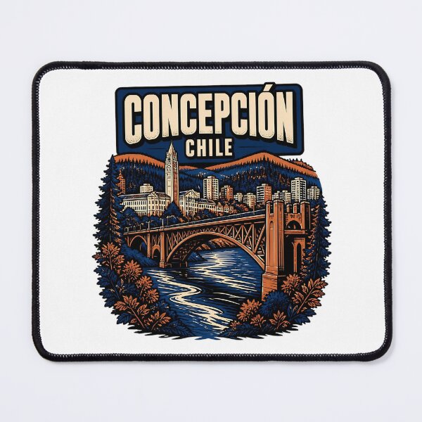 Item preview, Concepcion Chile Vintage Travel Tourism designed and sold by TravelersGems.